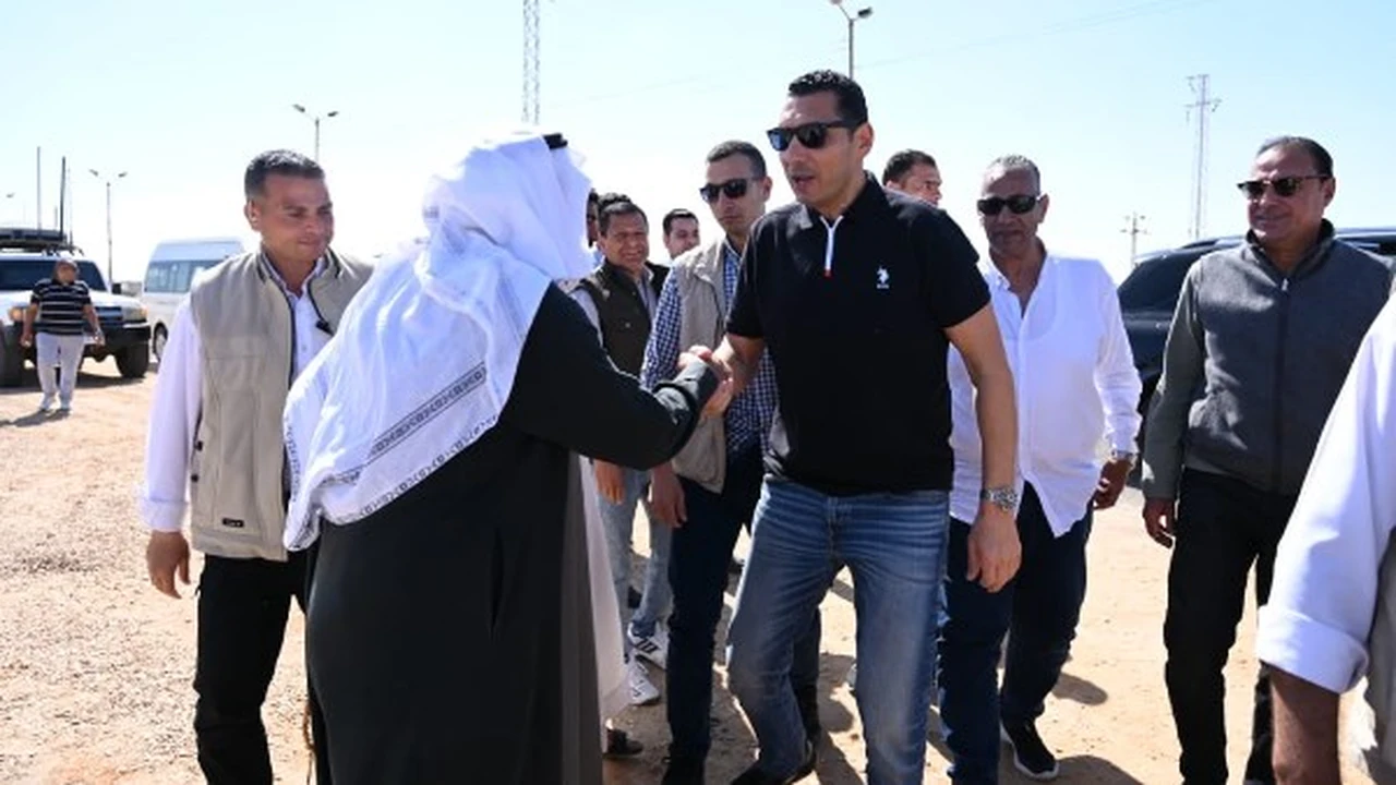 وزير الرياضة يتفقد مركز شباب الشهداء بشمال سيناء ويُشدد على سرعة التنفيذ